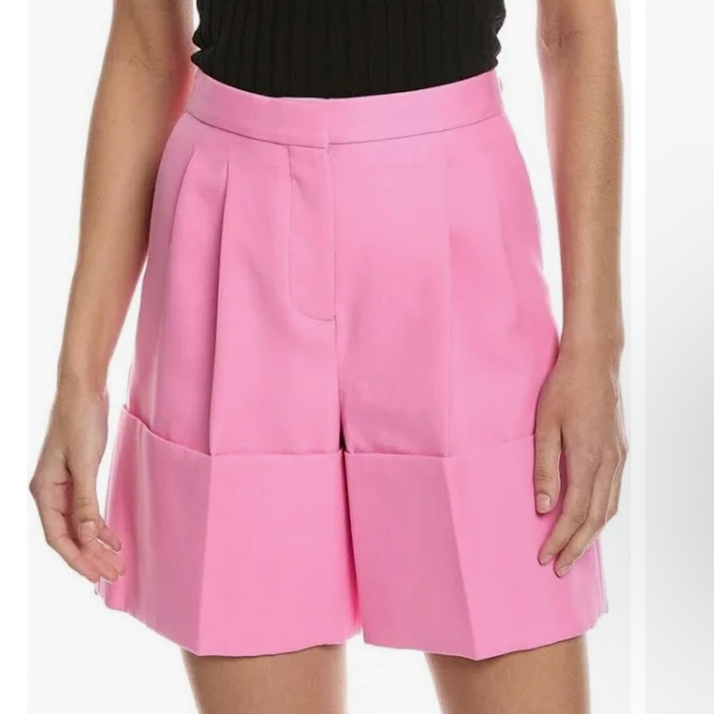 Burberry Pink Tailored Cotton Shorts